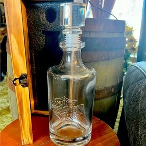 Harley Davidson 36 oz whiskey decanter